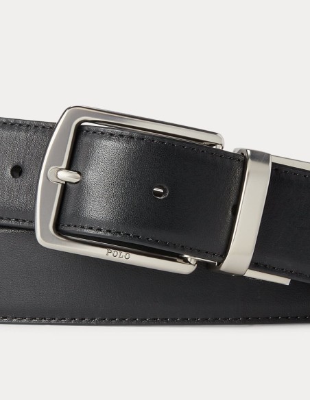 LEATHER BELT & CARD CASE GIFT SET