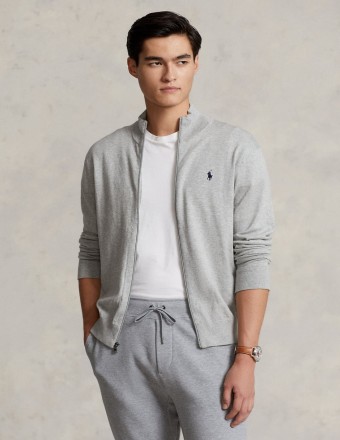 COTTON FULL-ZIP JUMPER 2