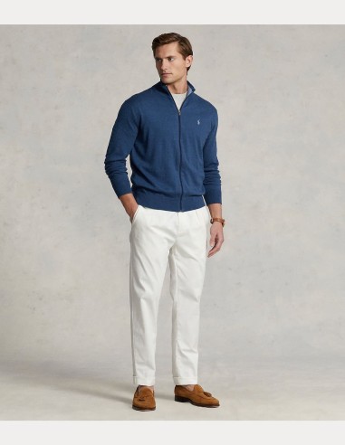 COTTON FULL-ZIP JUMPER
