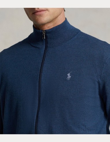COTTON FULL-ZIP JUMPER
