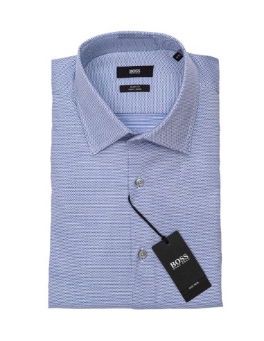 ΠΟΥΚΑΜΙΣΟ ΜΕ ΣΧΕΔΙΟ EASY IRON SLIM FIT