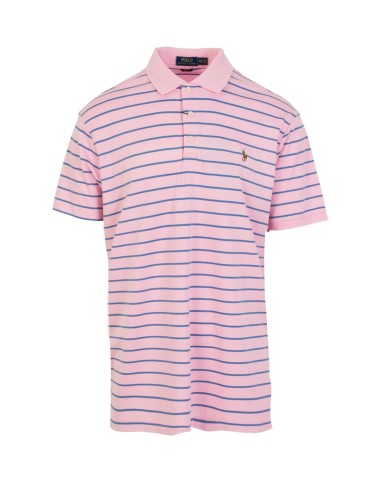 SLIM FIT STRIPED PIMA POLO