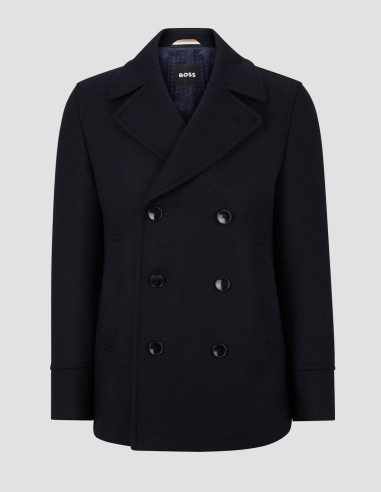 SLIM FIT DOUBLE BREASTED COAT