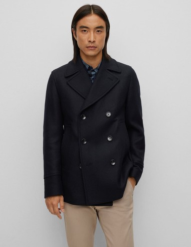 SLIM FIT DOUBLE BREASTED COAT
