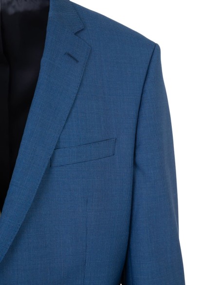 MICRO HOUNDSTOOTH SLIM FIT SUIT