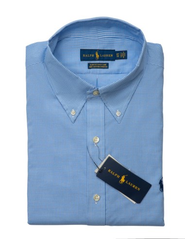 STRETCH SLIM FIT CHECKED SHIRT
