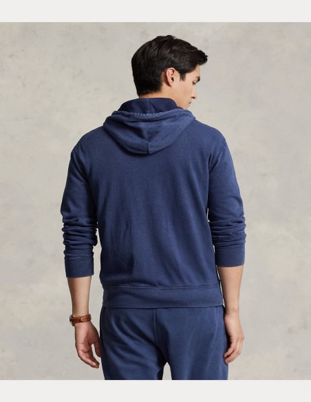 SPA TERRY HOODED SWEATSHIRT CARDIGAN