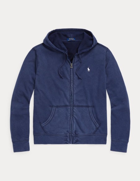 SPA TERRY HOODED SWEATSHIRT CARDIGAN