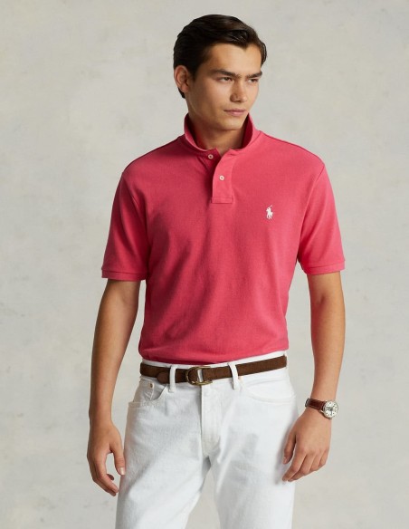 ΜΠΛΟΥΖΑ POLO MESH CUSTOM SLIM FIT