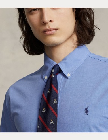CUSTOM FIT POPLIN STRETCH SHIRT
