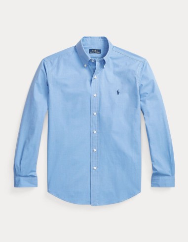 CUSTOM FIT POPLIN STRETCH SHIRT