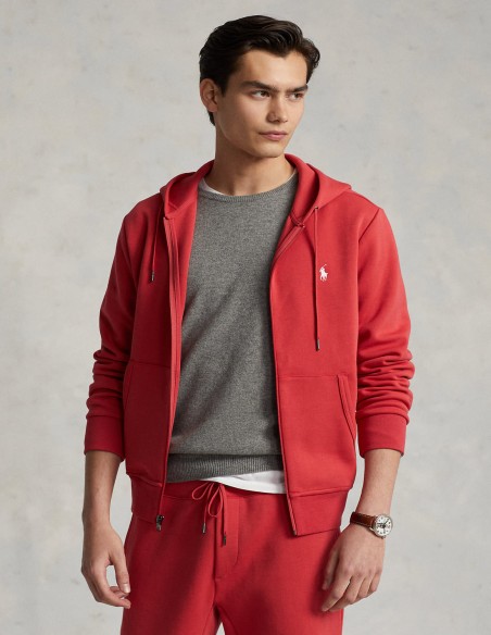 DOUBLE-KNIT FULL ZIP HOODIE