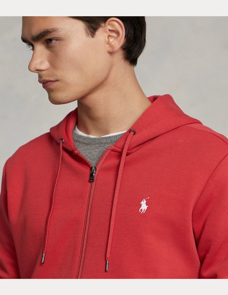 DOUBLE-KNIT FULL ZIP HOODIE