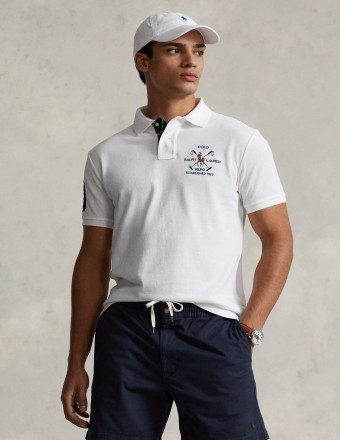 ΜΠΛΟΥΖΑ POLO MESH CUSTOM FIT