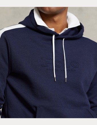 LOGO DOUBLE KNIT MESH HOODIE 2