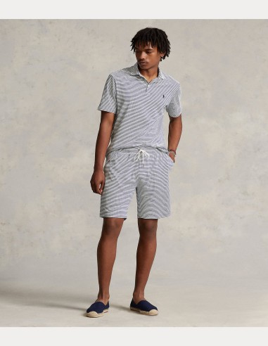 CLASSIC FIT STRIPED JERSEY POLO SHIRT