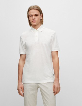REGULAR FIT POLO SHIRT IN...