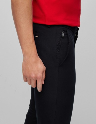 SLIM FIT TROUSERS IN COTTON BLEND...