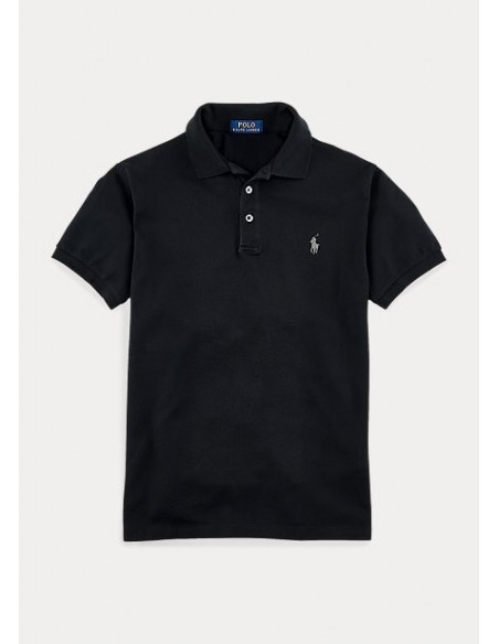 SLIM FIT STRETCH MESH POLO SHIRT