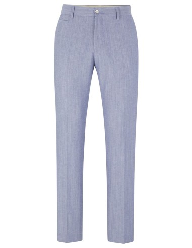 MICRO-PATTERNED FORMAL TROUSERS