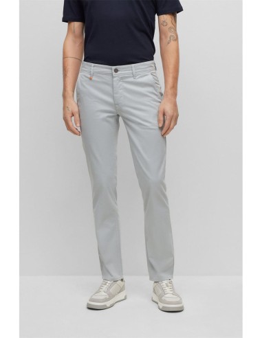 SLIM FIT TROUSERS IN STRETCH COTTON...