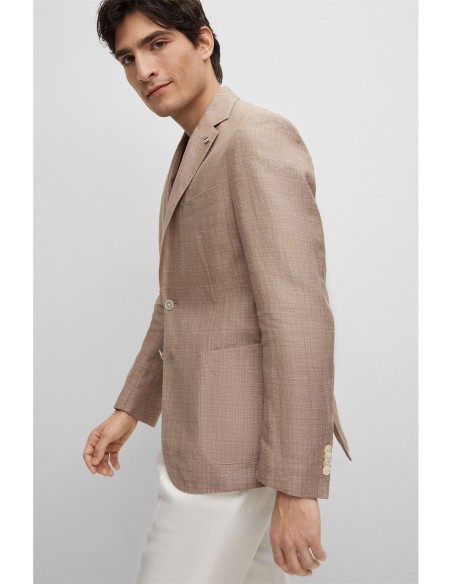 ΣΑΚΑΚΙ SLIM FIT ΑΠΟ ΛΙΝΟ & ΜΑΛΛΙ