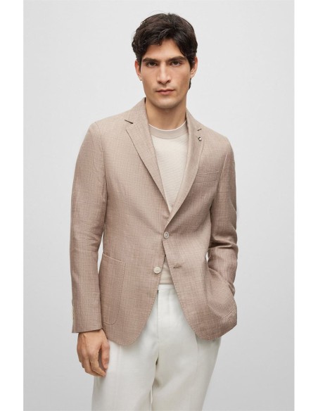 ΣΑΚΑΚΙ SLIM FIT ΑΠΟ ΛΙΝΟ & ΜΑΛΛΙ