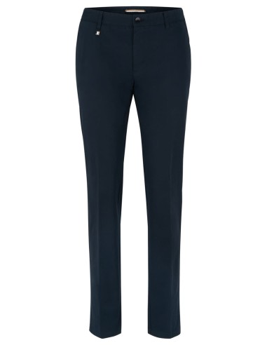 SLIM FIT TROUSERS WITH SIGNATURE STRIPE