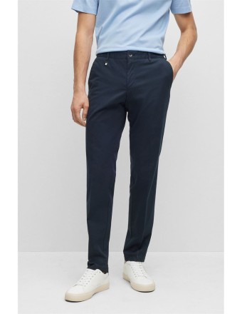 SLIM FIT TROUSERS WITH...