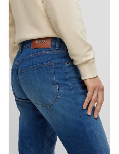 REGULAR FIT JEANS IN CASHMERE TOUCH...