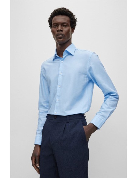 ΠΟΥΚΑΜΙΣΟ ΑΠΟ ΒΑΜΒΑΚΙ & ΛΙΝΟ CASUAL FIT