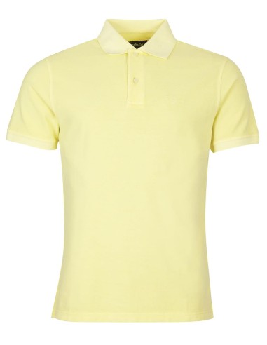 WASHED-OUT SPORTS POLO SHIRT