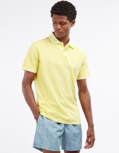 WASHED-OUT SPORTS POLO SHIRT