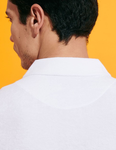 TERRY POLO SHIRT SOLID