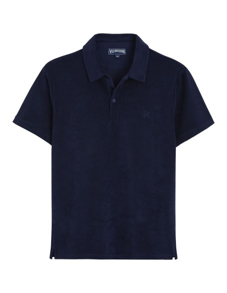 TERRY POLO SHIRT SOLID