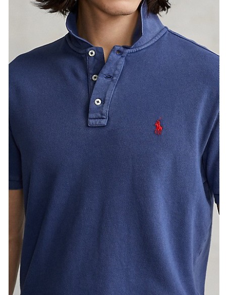 CUSTOM SLIM FIT SPA TERRY POLO SHIRT