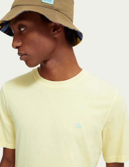 GARMENT-DYE LOGO T-SHIRT