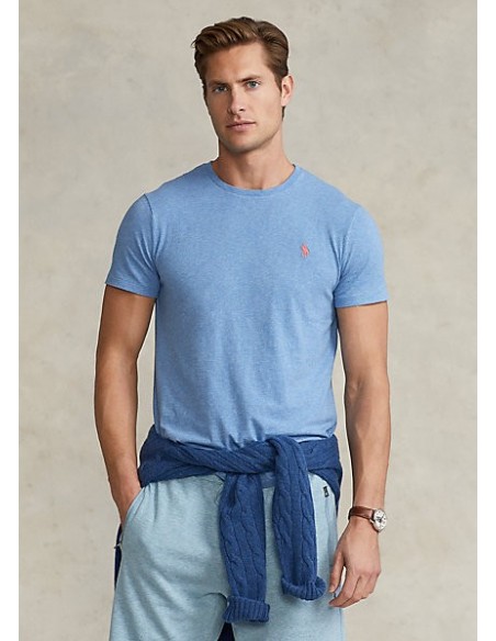 CUSTOM SLIM FIT JERSEY CREWNECK T-SHIRT