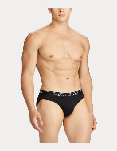 LOW RISE STRETCH COTTON BRIEF 3-PACK