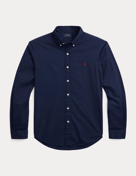 SLIM FIT TWILL SHIRT