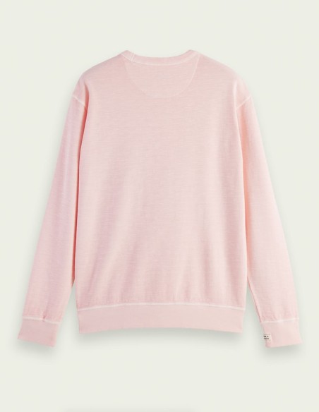GARMENT DYED STRUCTURED SWEATSHIRT