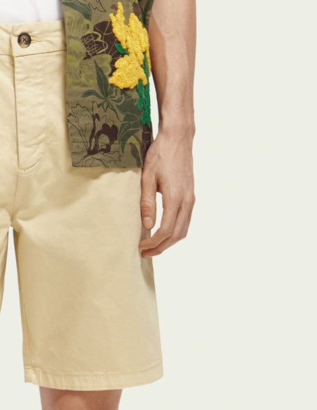 THE STUART GARMENT DYED CHINO SHORTS