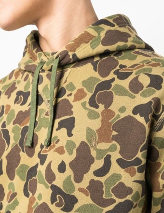 CAMO FLEECE HOODIE 2