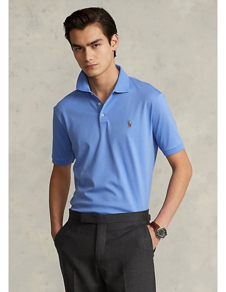 CUSTOM FIT SOFT COTTON POLO SHIRT