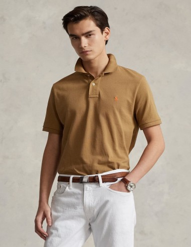 ΜΠΛΟΥΖΑ POLO MESH CUSTOM FIT