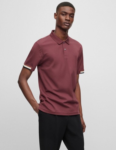 REGULAR FIT POLO SHIRT WITH...