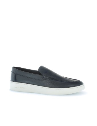 SLIP-ON LEATHER SNEAKERS