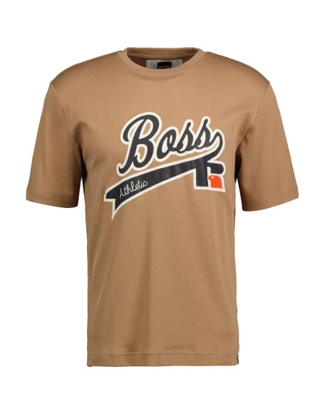 T-SHIRT ME ΣΤΑΜΠΑ BOSS x RUSSELL