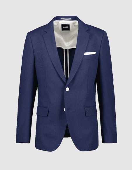 SLIM FIT MICRO-PATTERNED JACKET