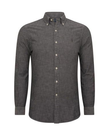 SLIM FIT CHAMBRAY SHIRT